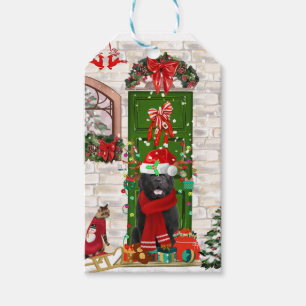 Etiqueta Para Presente Newland Dog Christmas