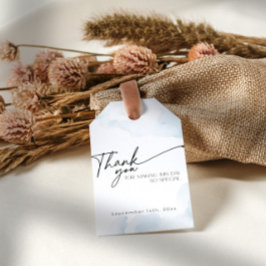 Etiqueta Para Presente Nine Blue Chá de panela Obrigado