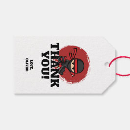 Etiqueta Para Presente Ninja Birthday Party