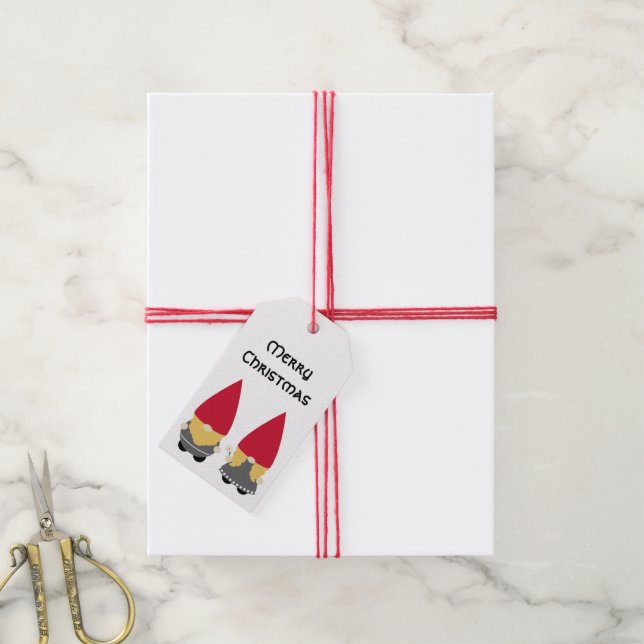 Etiqueta Para Presente Nisse Folk (Com cordão)