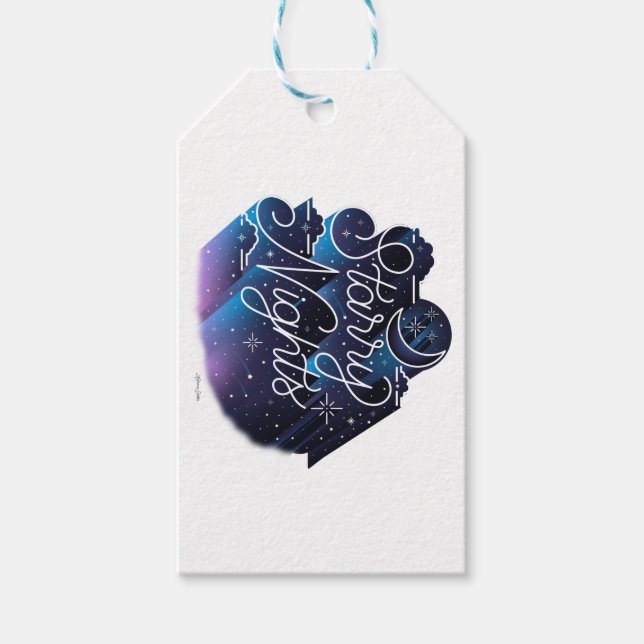 Etiqueta Para Presente Noites de Starry / Etiqueta de presente (Frente)
