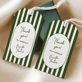 Etiqueta Para Presente Noiva Listras Verdes