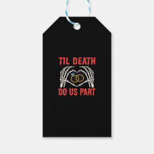 Etiqueta Para Presente Noivado De Halloween A Morte Nos Faz Parte