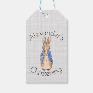 Etiqueta Para Presente Nome Personalizado Coelho Clássico Bunny