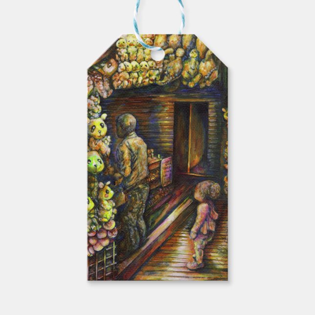 Etiqueta Para Presente Norte do Circo (Frente)