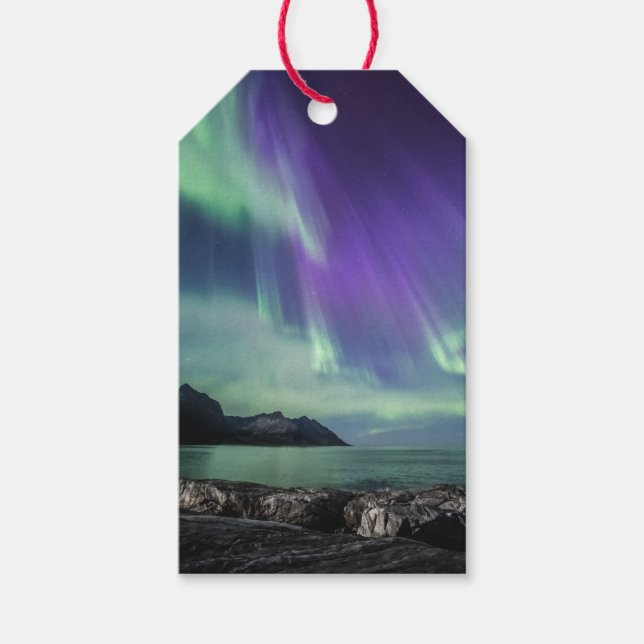 Etiqueta Para Presente Norte Lights Senja (Frente)