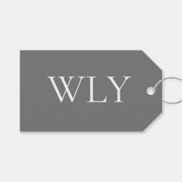 Etiqueta Para Presente "Nós Amo-Te" Marca Minimalista Do Presente