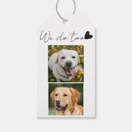Etiqueta Para Presente Nós também temos costume de casar animais de estim