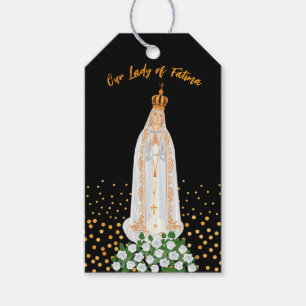 Etiqueta Para Presente Nossa Senhora da Procissão Fátima de Velas