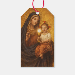 Etiqueta Para Presente Nossa Senhora do Santíssimo Sacramento Maria Jesus