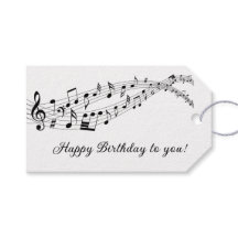 Notas de Música Feliz Aniversário