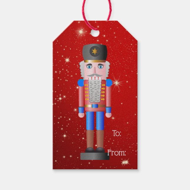 Etiqueta Para Presente Nutcracker (Frente)