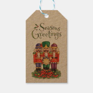 Etiqueta Para Presente Nutcrackers