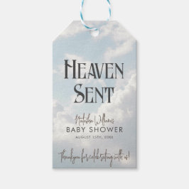 Etiqueta Para Presente Nuvens do Céu Enviadas pelo Céu Chuvinha de Amor