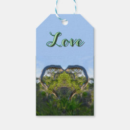Etiqueta Para Presente O Amor Da Natureza