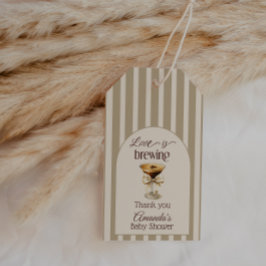 Etiqueta Para Presente O amor é criar Chá de panela de Arco Espresso Mart