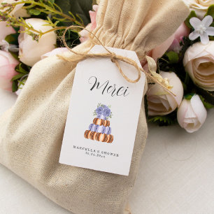 Etiqueta Para Presente O Amor é Doce (Macaron) Sereia