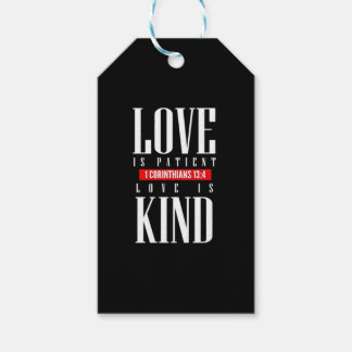 Etiqueta Para Presente O Amor é Paciente Estilo Inspirador Atemporal