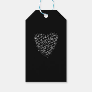 Etiqueta Para Presente O Amor é Paciente O Amor é Bondoso Inspiração Cris