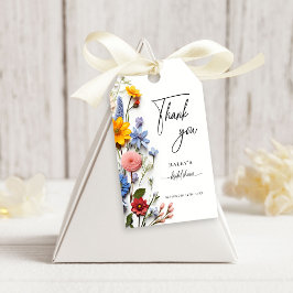 Etiqueta Para Presente O Amor Está No Bloom Primavera Floral Chá de panel