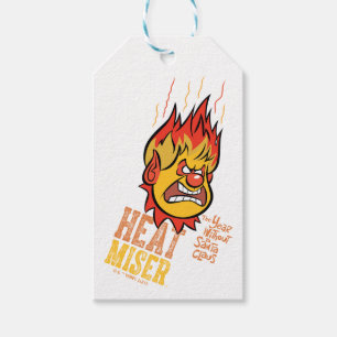 Etiqueta Para Presente O ANO SEM A Fumagem de Miser de Calor SANTA CLAUS