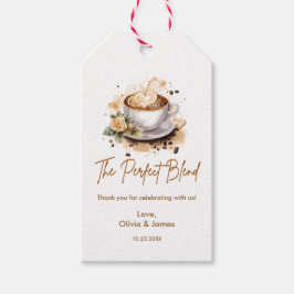 Etiqueta Para Presente O Casal de Noivos Chá de Bebê da Café The Perfect 