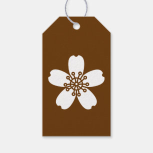 Etiqueta Para Presente O charmoso Sakura com a marca do presente de choco