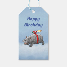 Etiqueta Para Presente O Fantástico Hippo
