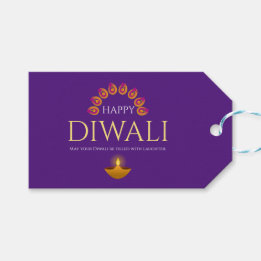 Etiqueta Para Presente O Festival das Luzes Diwali Hindu