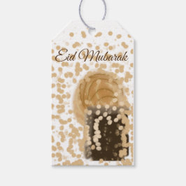 Etiqueta Para Presente o melhor ouro chic elegante e feliz mubarak
