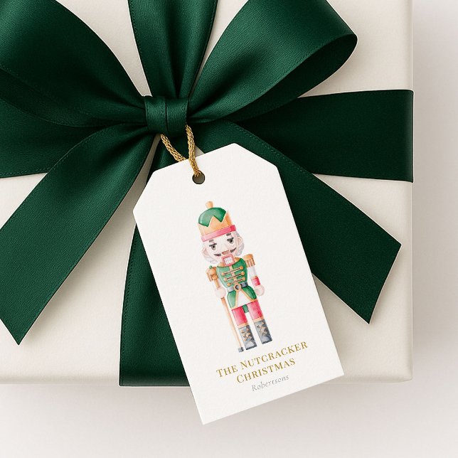 Etiqueta Para Presente O Natal do Quebra-Nozes (Criador carregado)