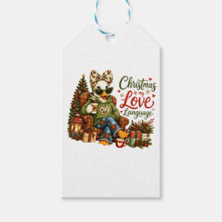 Etiqueta Para Presente O Natal é Minha Linguagem do Amor
