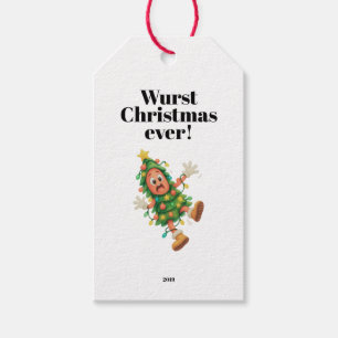 Etiqueta Para Presente O Natal mais Wurst de todos! Foto engraçada de Sal