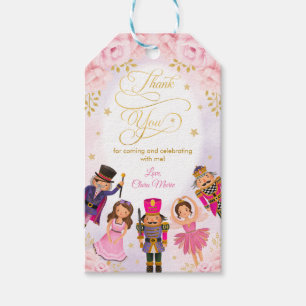 Etiqueta Para Presente O Noivado Mágico Blush Dourado Floral