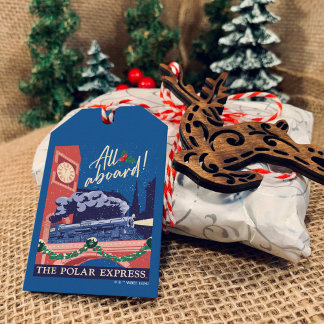 Etiqueta Para Presente O Polar Express - Tudo A Bordo!