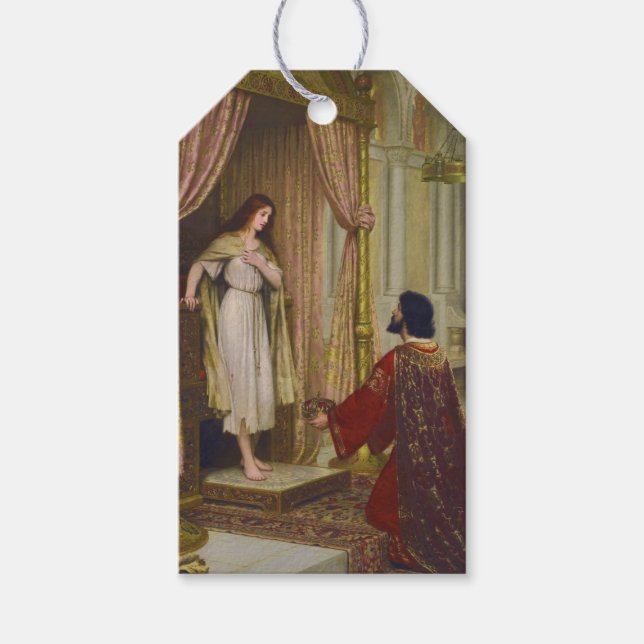 Etiqueta Para Presente O Rei e a Menina Menina (Frente)