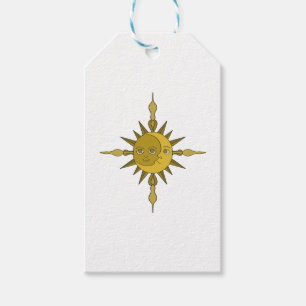 Etiqueta Para Presente O Sol e a Lua