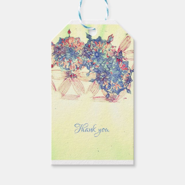 Etiqueta Para Presente Obrigado (Frente)