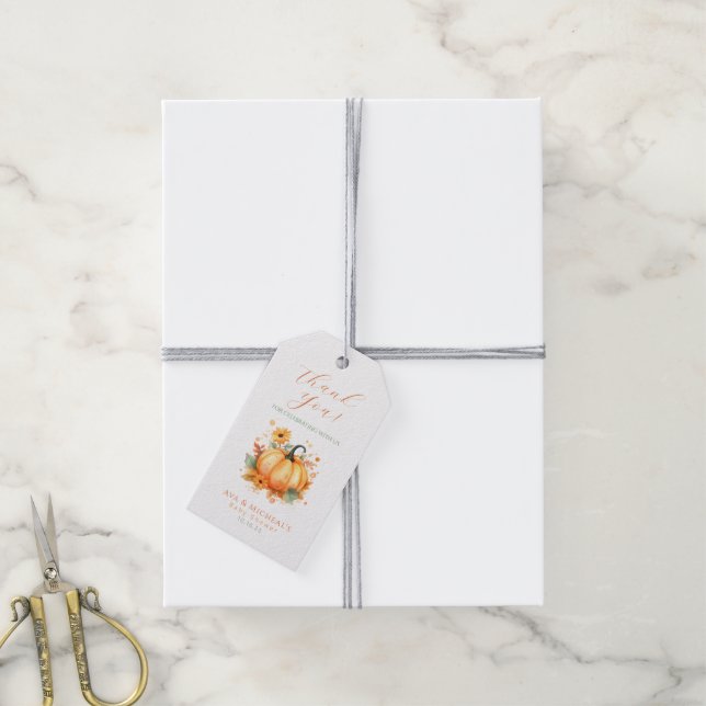 Etiqueta Para Presente Obrigado (Com cordão)