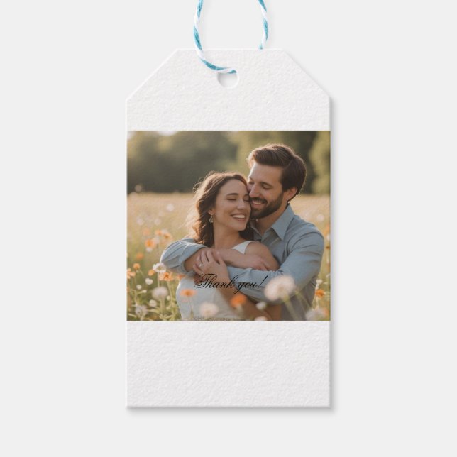 Etiqueta Para Presente Obrigado (Frente)