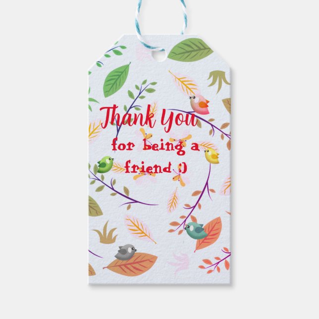 Etiqueta Para Presente Obrigado Amigo (Frente)