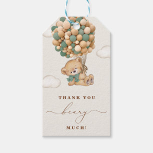 Etiqueta Para Presente Obrigado Beary Much Gift Tags