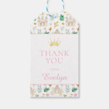 Obrigado de aniversariante de princesa bonita