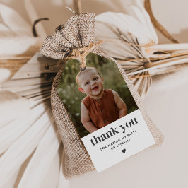 Etiqueta Para Presente Obrigado Foto de Aniversário