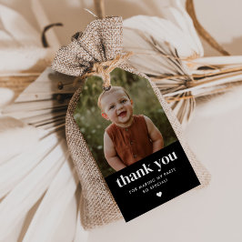 Etiqueta Para Presente Obrigado Foto de Aniversário