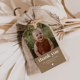 Etiqueta Para Presente Obrigado Foto de Aniversário