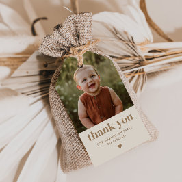 Etiqueta Para Presente Obrigado Foto de Aniversário