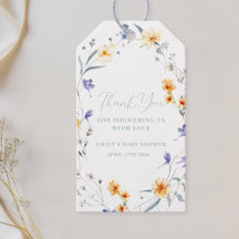 Obrigado pelo Chá de Bebê Baby in Bloom