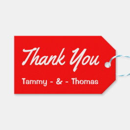 Etiqueta Para Presente Obrigado Personalizado, Sinalizadores De Presente 