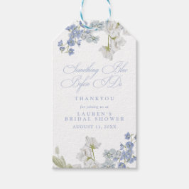 Etiqueta Para Presente Obrigado Por Algo Azul Antes Que Eu Faça Chá de pa